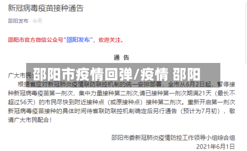 邵阳市疫情回弹/疫情 邵阳-第3张图片