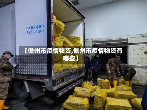 【儋州市疫情物资,儋州市疫情物资有哪些】