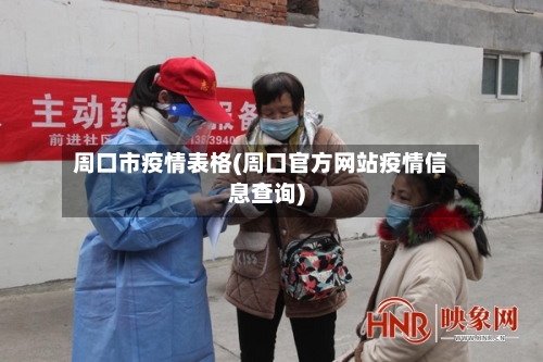 周口市疫情表格(周口官方网站疫情信息查询)