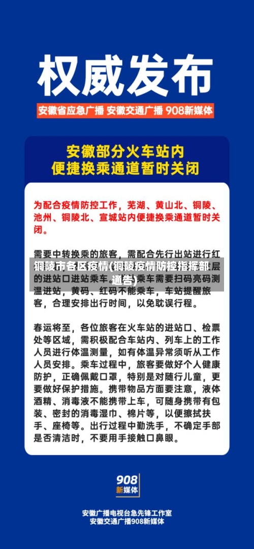 铜陵市各区疫情(铜陵疫情防控指挥部通告)