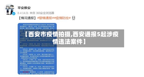 【西安市疫情拍摄,西安通报5起涉疫情违法案件】