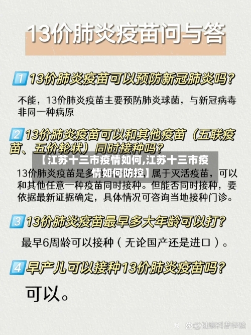 【江苏十三市疫情如何,江苏十三市疫情如何防控】