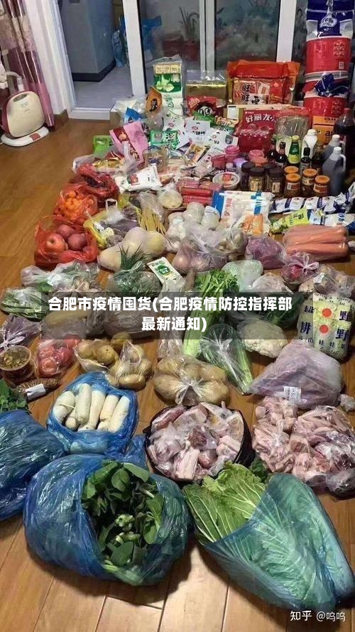 合肥市疫情囤货(合肥疫情防控指挥部最新通知)