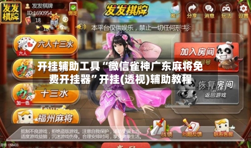 开挂辅助工具“微信雀神广东麻将免费开挂器”开挂(透视)辅助教程-第2张图片