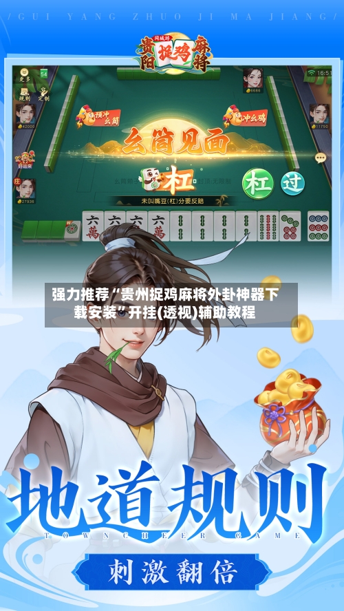强力推荐“贵州捉鸡麻将外卦神器下载安装”开挂(透视)辅助教程-第2张图片