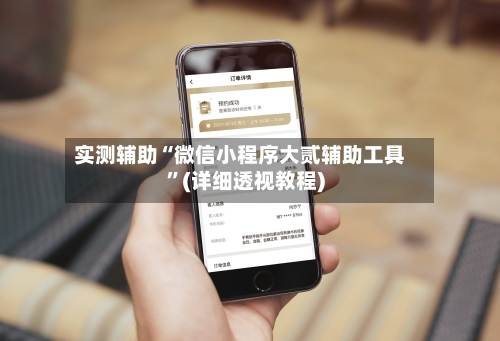 实测辅助“微信小程序大贰辅助工具	”(详细透视教程)-第3张图片