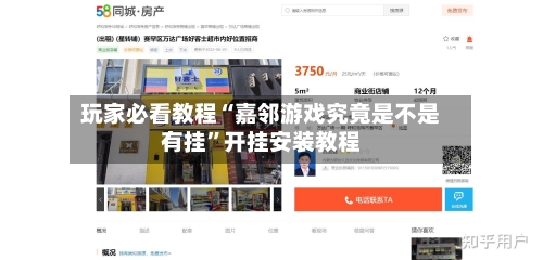 玩家必看教程“嘉邻游戏究竟是不是有挂”开挂安装教程-第2张图片