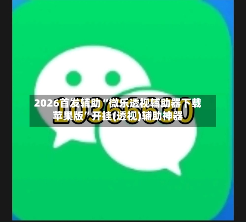 2026首发辅助“微乐透视辅助器下载苹果版”开挂(透视)辅助神器-第2张图片