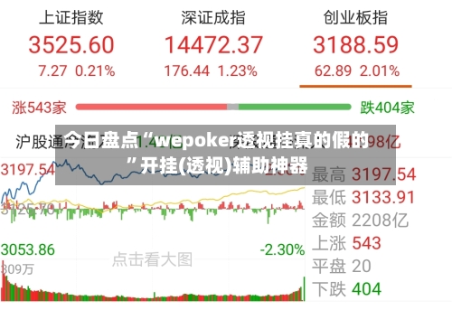 今日盘点“wepoker透视挂真的假的”开挂(透视)辅助神器-第3张图片