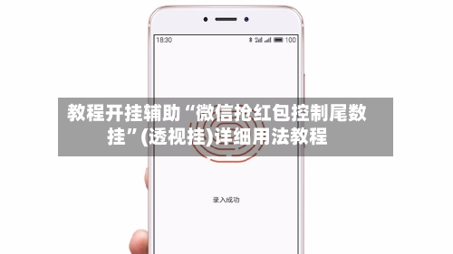 教程开挂辅助“微信抢红包控制尾数挂	”(透视挂)详细用法教程-第2张图片