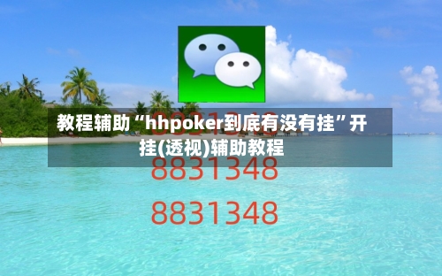 教程辅助“hhpoker到底有没有挂”开挂(透视)辅助教程-第2张图片