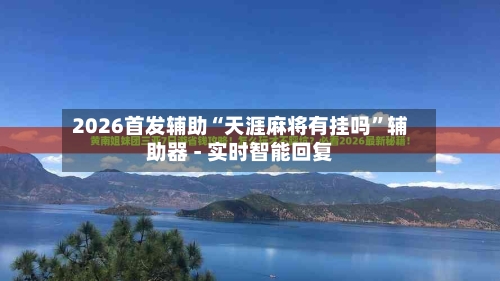 2026首发辅助“天涯麻将有挂吗	”辅助器 - 实时智能回复-第3张图片