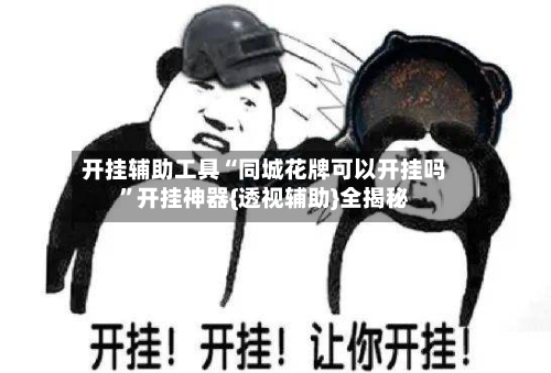 开挂辅助工具“同城花牌可以开挂吗	”开挂神器{透视辅助}全揭秘-第3张图片