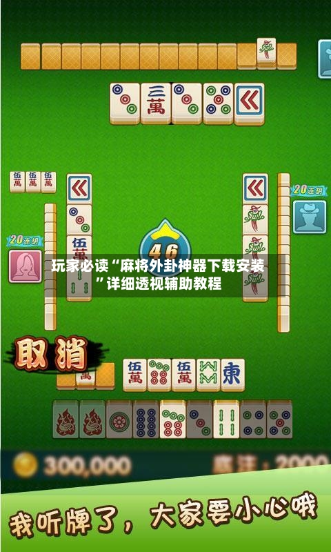 玩家必读“麻将外卦神器下载安装”详细透视辅助教程-第2张图片