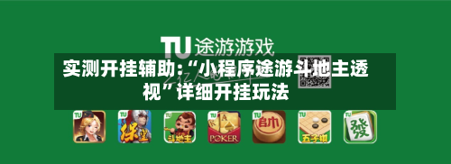 实测开挂辅助:“小程序途游斗地主透视”详细开挂玩法-第2张图片