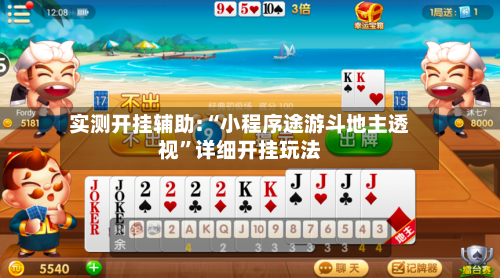 实测开挂辅助:“小程序途游斗地主透视	”详细开挂玩法-第3张图片