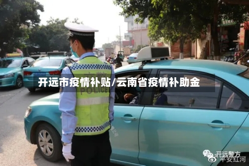 开远市疫情补贴/云南省疫情补助金-第2张图片