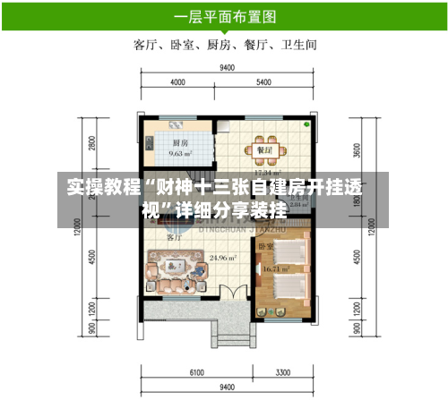 实操教程“财神十三张自建房开挂透视”详细分享装挂-第3张图片