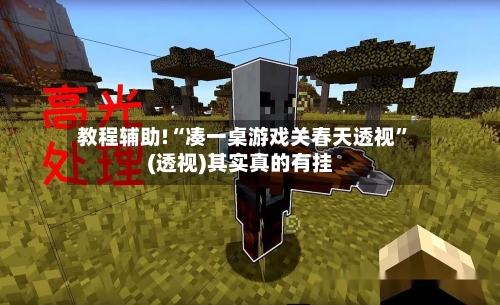 教程辅助!“凑一桌游戏关春天透视”(透视)其实真的有挂