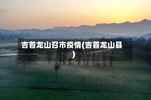 吉首龙山召市疫情(吉首龙山县)