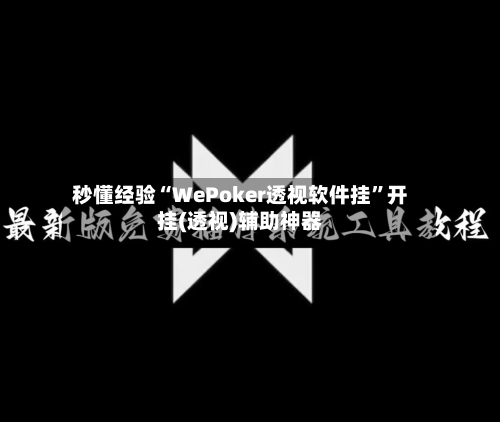 秒懂经验“WePoker透视软件挂”开挂(透视)辅助神器-第2张图片