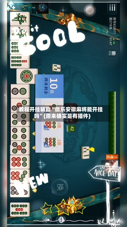 教程开挂辅助“微乐安徽麻将能开挂吗	”(原来确实是有插件) -第3张图片