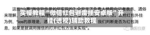 实操教程“微信红包避雷挂安卓版”开挂(透视)辅助教程-第3张图片