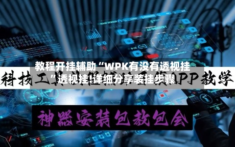 教程开挂辅助“WPK有没有透视挂	”透视挂!详细分享装挂步骤-第2张图片