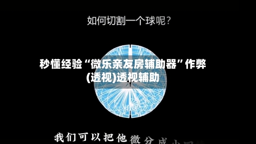 秒懂经验“微乐亲友房辅助器	”作弊(透视)透视辅助-第2张图片