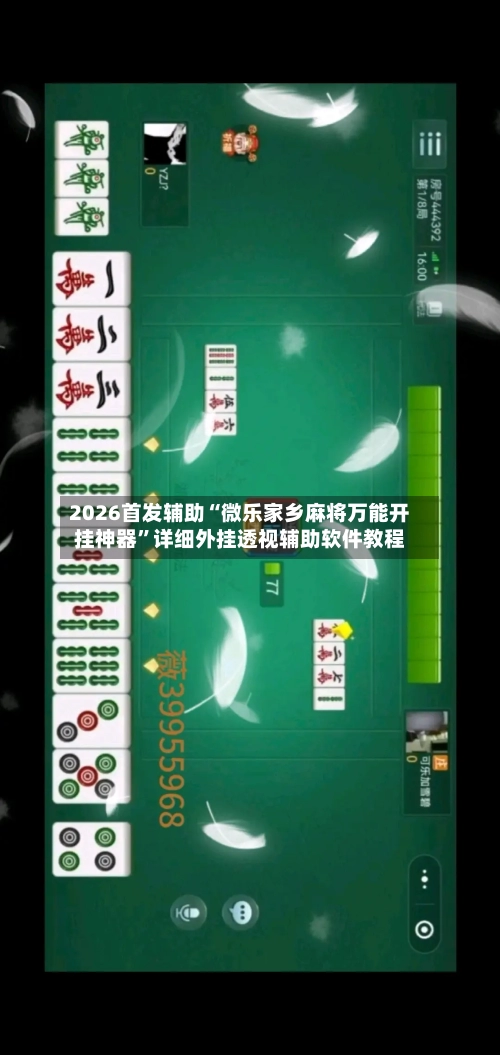 2026首发辅助“微乐家乡麻将万能开挂神器”详细外挂透视辅助软件教程