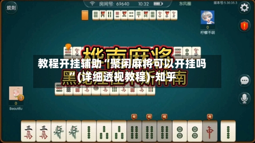 教程开挂辅助“聚闲麻将可以开挂吗”(详细透视教程)-知乎-第3张图片