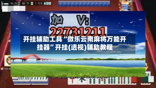 开挂辅助工具“微乐云南麻将万能开挂器”开挂(透视)辅助教程-第3张图片