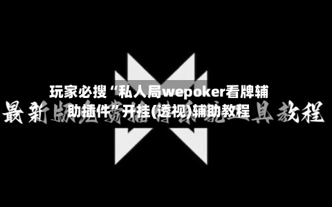玩家必搜“私人局wepoker看牌辅助插件”开挂(透视)辅助教程-第2张图片