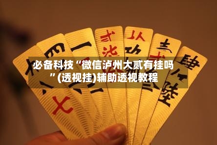 必备科技“微信泸州大贰有挂吗”(透视挂)辅助透视教程-第2张图片