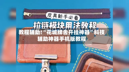 教程辅助!“花城牌舍开挂神器”科技辅助神器手机版教程-第2张图片