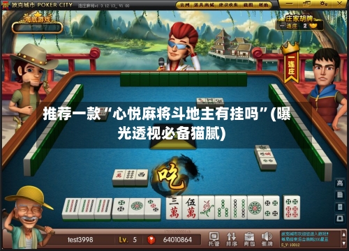 推荐一款“心悦麻将斗地主有挂吗”(曝光透视必备猫腻)-第3张图片