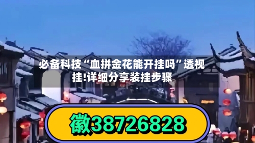 必备科技“血拼金花能开挂吗”透视挂!详细分享装挂步骤-第2张图片