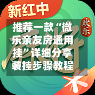 推荐一款“微乐亲友房通用挂”详细分享装挂步骤教程-第3张图片