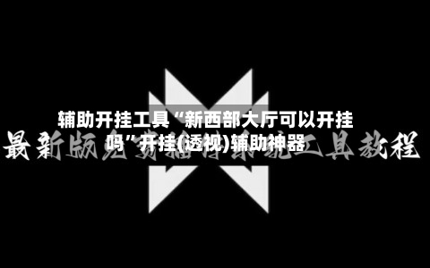 辅助开挂工具“新西部大厅可以开挂吗	”开挂(透视)辅助神器-第3张图片
