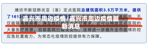 嘉兴市周边疫情/嘉兴市周边疫情最新消息-第2张图片