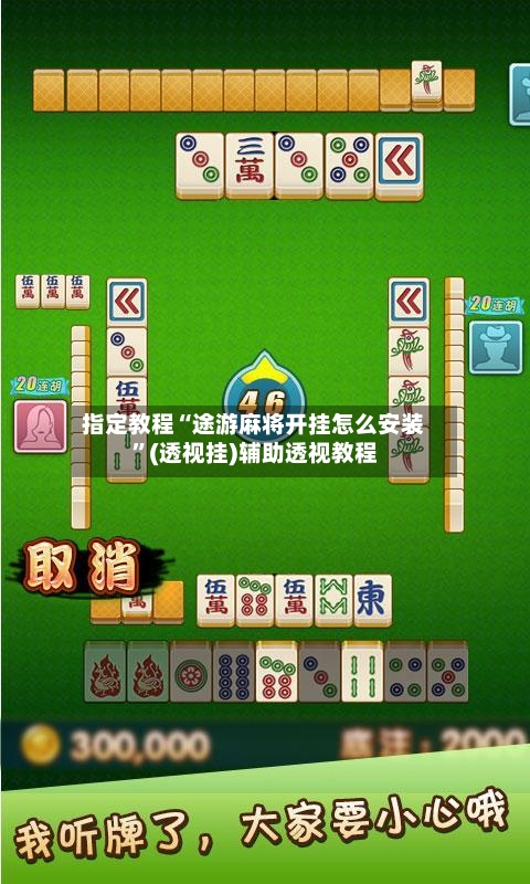 指定教程“途游麻将开挂怎么安装”(透视挂)辅助透视教程-第2张图片