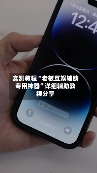 实测教程“老板互娱辅助专用神器”详细辅助教程分享-第2张图片