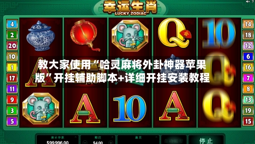 教大家使用“哈灵麻将外卦神器苹果版”开挂辅助脚本+详细开挂安装教程-第2张图片