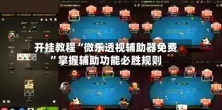 开挂教程“微乐透视辅助器免费	”掌握辅助功能必胜规则-第2张图片