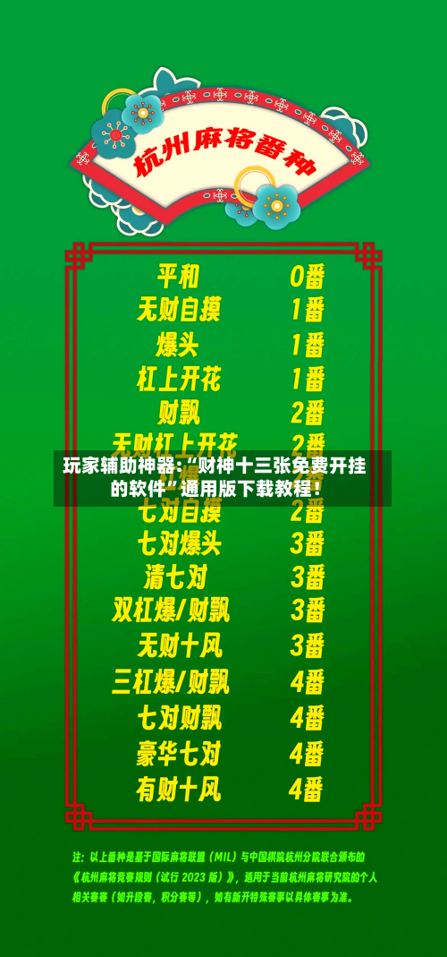 玩家辅助神器:“财神十三张免费开挂的软件”通用版下载教程！