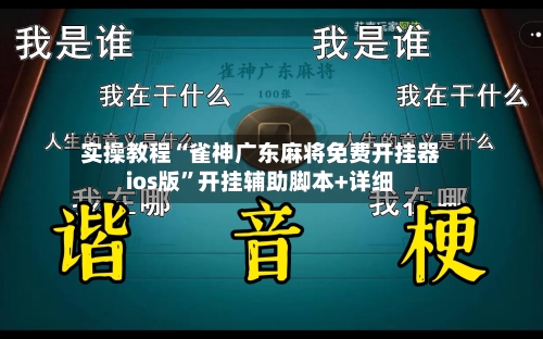 实操教程“雀神广东麻将免费开挂器ios版	”开挂辅助脚本+详细-第2张图片