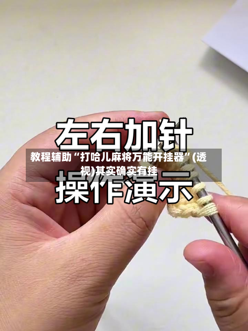教程辅助“打哈儿麻将万能开挂器”(透视)其实确实有挂-第2张图片