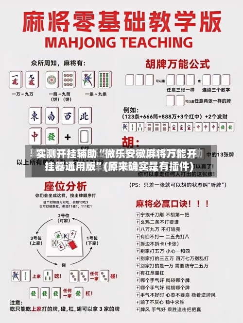 实测开挂辅助“微乐安徽麻将万能开挂器通用版”(原来确实是有插件)-第2张图片