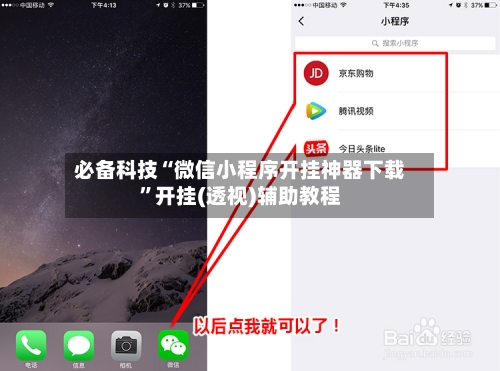 必备科技“微信小程序开挂神器下载”开挂(透视)辅助教程-第3张图片