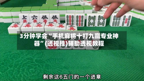 3分钟学会“手机麻将十打九赢专业神器”(透视挂)辅助透视教程-第3张图片